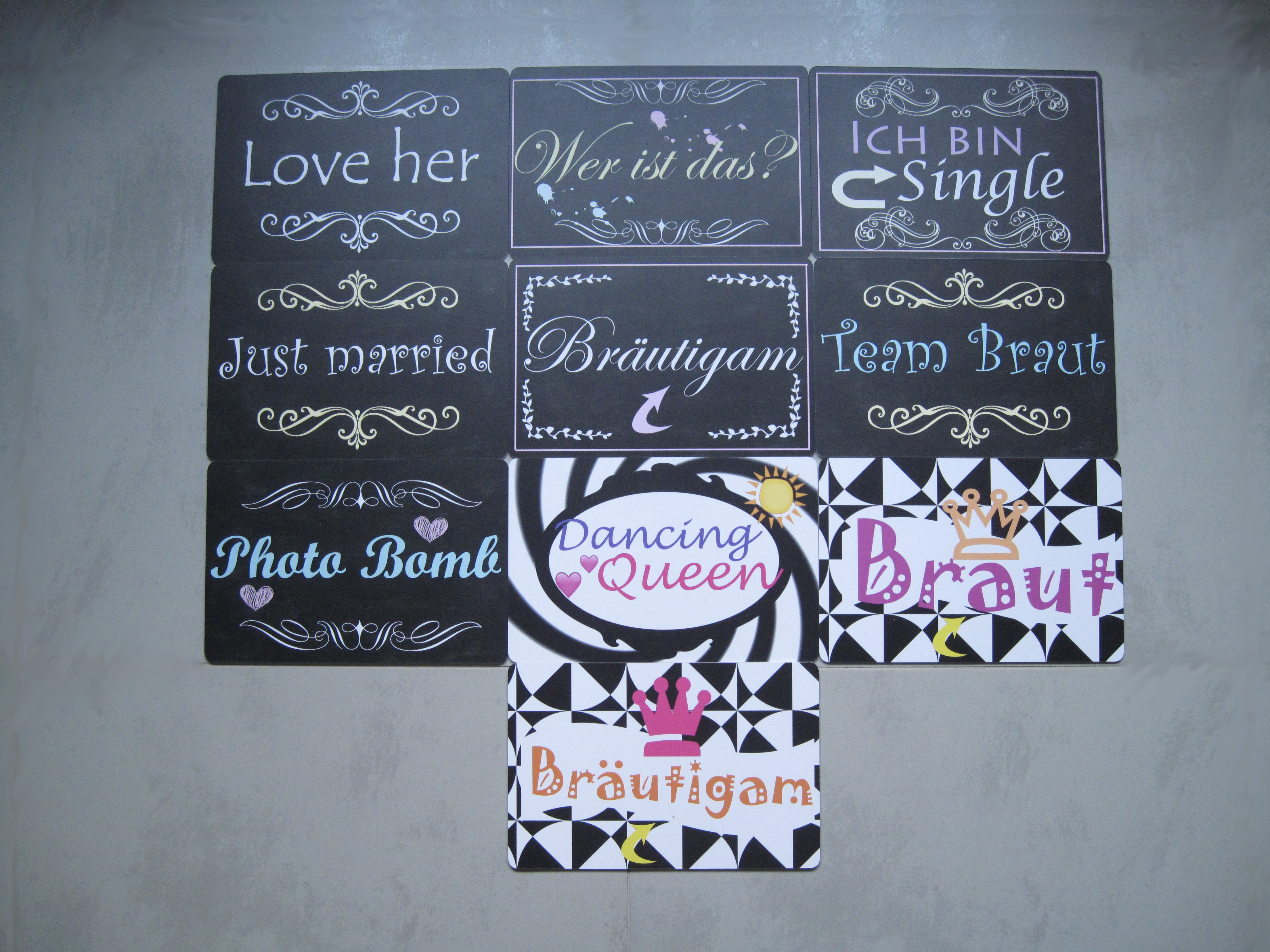 Photobooth Schilder Rueckseite